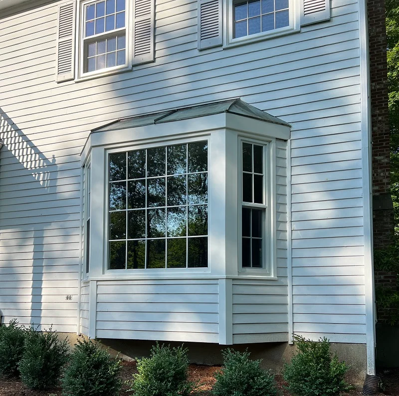 Custom bay window rebuild Ridgefield, CT